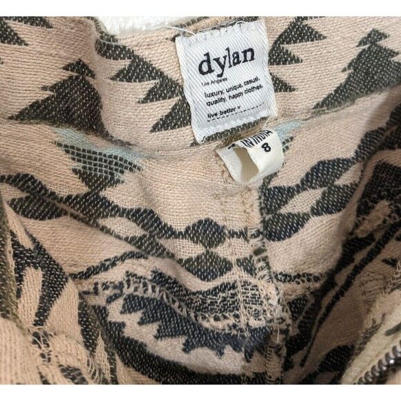 Dylan By True Grit Aztec Western 100% Cotton Knit Mid Rise Shorts 8 - Picture 10 of 10